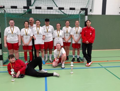 U16-Mädels: Silber in der Futsal-Halle