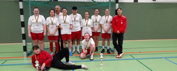 Futsal-Vizelandesmeister 2023: U16-Mädels aus Halle