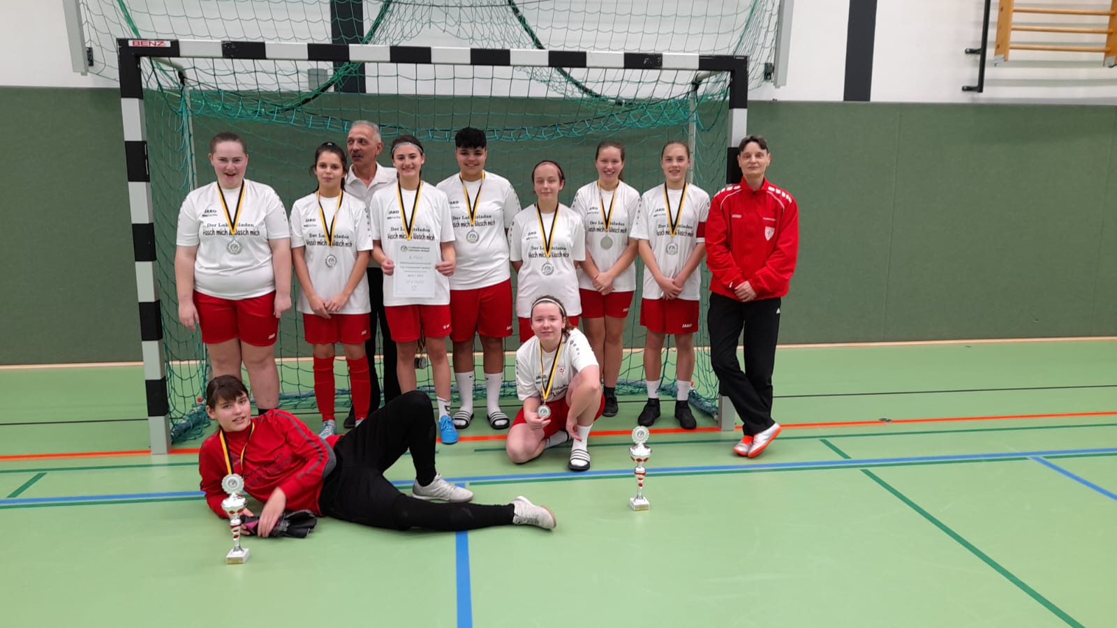 Futsal-Vizelandesmeister 2023: U16-Mädels aus Halle
